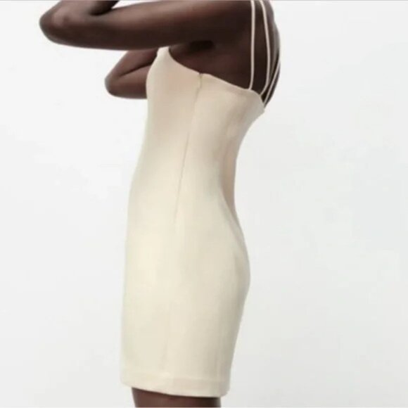 Zara Sweetheart Neckline Dress NWT L ✨✨ - Picture 5 of 10